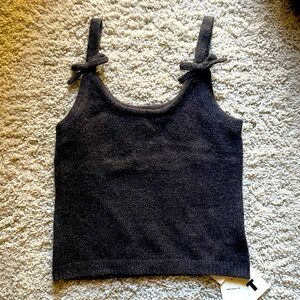 Twoi Design Lab Sweater Vest Tank with Bows
